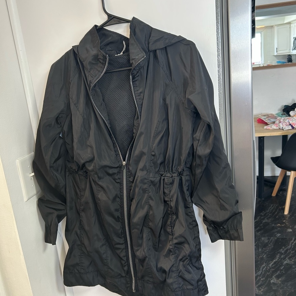 Women's Black wind breaker Jacket